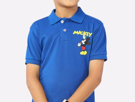 Mickey Mouse Printed Polo Hot on Sale