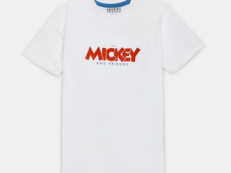 Mickey & Friends Graphic Printed T-Shirt Discount