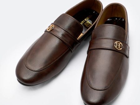 Coffee Formal Shoes For Cheap