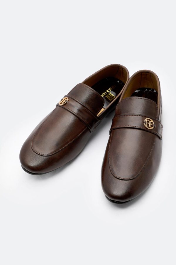 Coffee Formal Shoes For Cheap