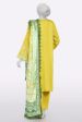 Yellow Embroidered 3PC Unstitched Discount