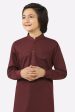 Dark Purple Boys Kameez Shalwar Cheap