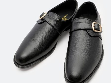 Black Formal Monk Shoes Online