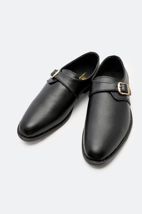 Black Formal Monk Shoes Online