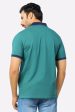 Sea Green Basic Polo For Discount