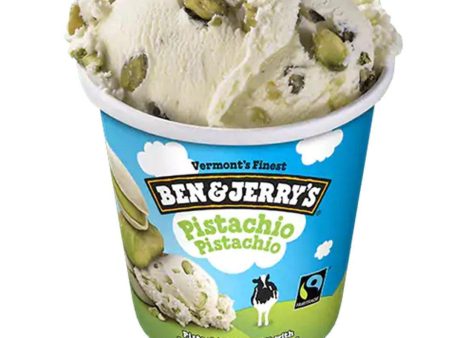 Ben & Jerry s Ice Cream Pistachio Pistachio 16oz. Hot on Sale