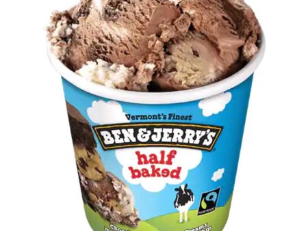 Ben & Jerry s Ice Cream Half Baked 16oz. For Cheap