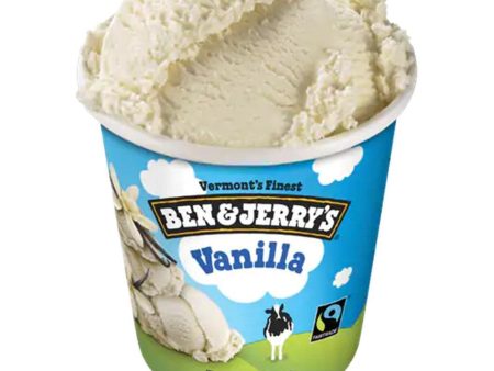 Ben & Jerry s Ice Cream Vanilla 16oz. Online Hot Sale