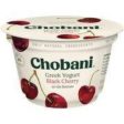 Chobani Greek Yogurt 0% Black Cherry 5.3oz Supply