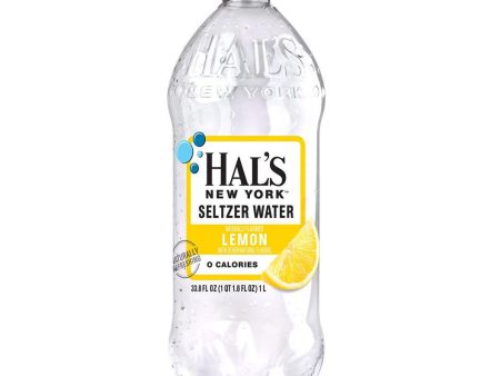 Hal s seltzer Lemon 1 Liter Fashion