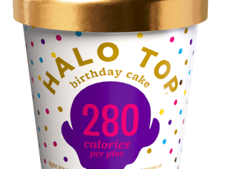 Halo Top Ice Cream Birthday Cake 16oz. Cheap