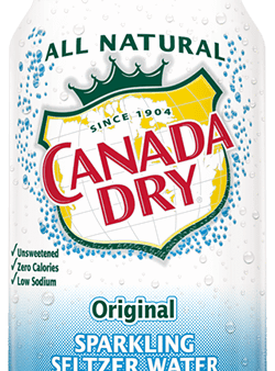 Canada Dry Seltzer Original - 12oz. Can Supply