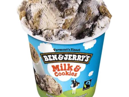 Ben & Jerry s Ice Cream Milk & Cookie 16oz. on Sale