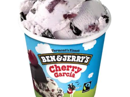 Ben & Jerry s Ice Cream Cherry Garcia 16oz. For Sale