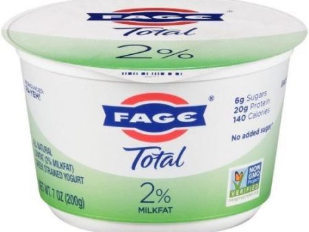 Fage Total Yogurt 2% Plain 7oz. For Cheap