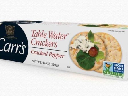 Carr s Cracked Pepper Crackers 4.25oz. For Sale