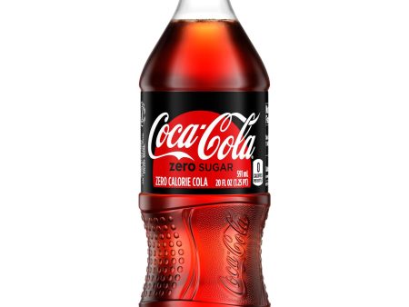 Coke Zero 20oz. Bottle Hot on Sale