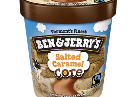 Ben & Jerry s Ice Cream Salted Caramel Core 16oz. on Sale