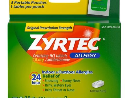 Zyrtec Allergy  5 count For Discount