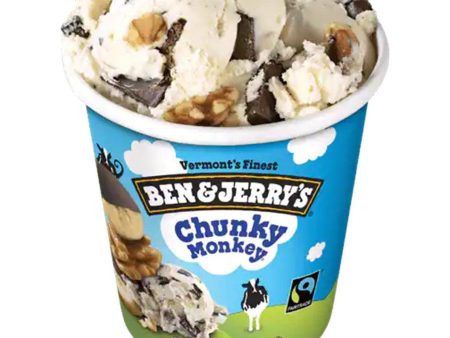 Ben & Jerry s Ice Cream Chunky Monkey 16oz. Supply