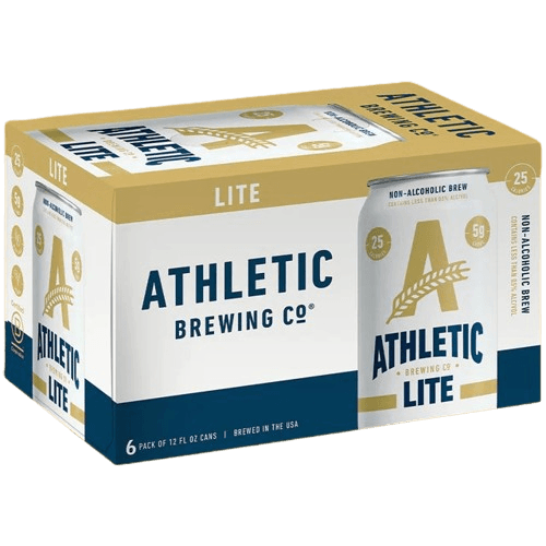 Athletic Non-Alcoholic Lite 12oz. Can Supply