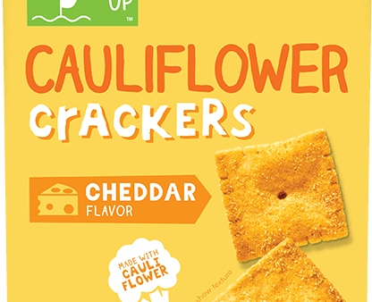 Ground Up Cauliflower Cracker Cheddar 4oz. Fashion