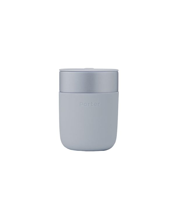 12oz Porter Ceramic Travel Mug - Slate on Sale