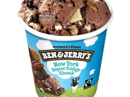 Ben & Jerry s Ice Cream New York Super Fudge Chunk 16oz. For Discount