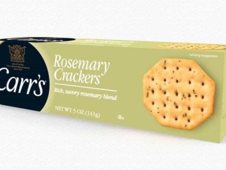 Carr s Rosemary Crackers 4.25oz. Supply