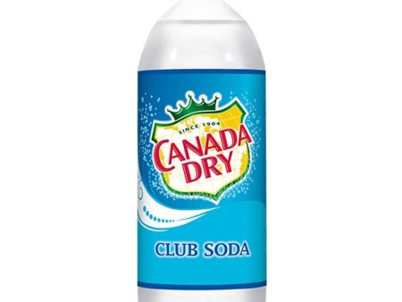 Canada Dry Club Soda 1 Liter Supply