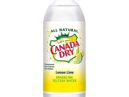 Canada Dry seltzer Lemon Lime 1 Liter Cheap