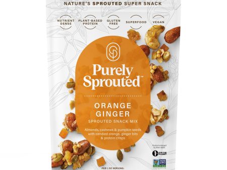 Orange Ginger Sprouted Nut and Seed Snack Mix Cheap