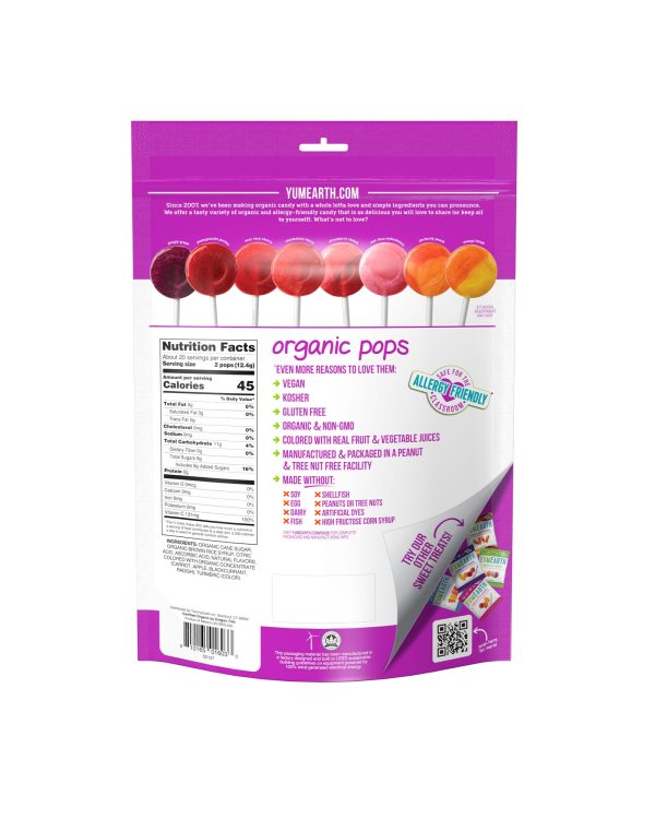 Organic Assorted Vitamin C Lollipops Online now