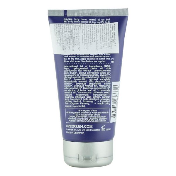 Scrub pentru corp cu Lavanda si Probiotice Urtekram, bio, 150 ml For Sale