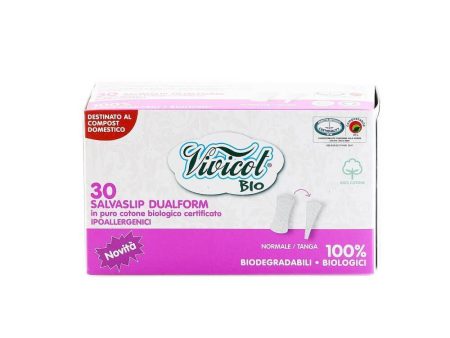 Absorbante protej-slip dual form (normal si tanga) Vivicot din bumbac organic, bio, 30 buc Fashion