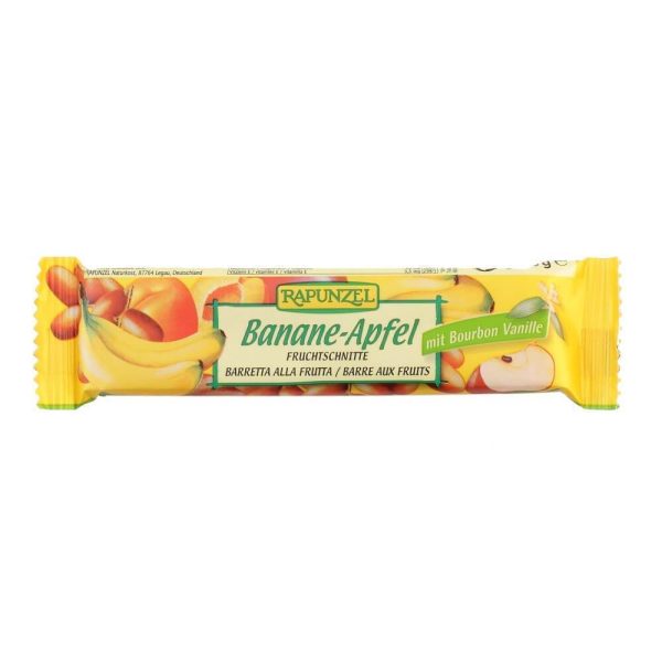 Batoane de fructe cu banana si mar, bio, 40g For Cheap