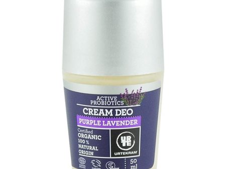 Deodorant roll-on cu Lavanda si probiotice Urtekram, bio, 50 ml For Discount