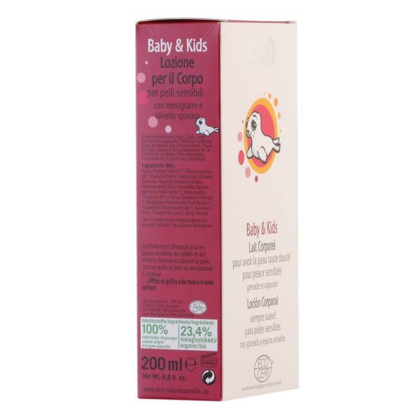 Lotiune de corp pentru bebelusi cu rodie si catina alba Ecocosmetics, bio, 200 ml Hot on Sale