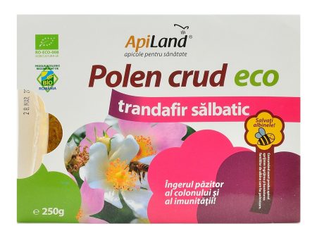 Polen Crud Apiland de Trandafir Salbatic, bio, 250 g Online now