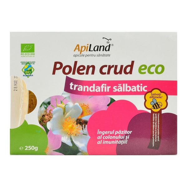 Polen Crud Apiland de Trandafir Salbatic, bio, 250 g Online now