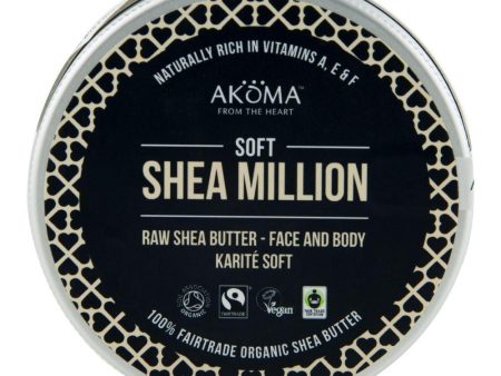 Unt de shea nerafinat extra soft Shea Million Akoma Skincare bio, 150 ml Online now