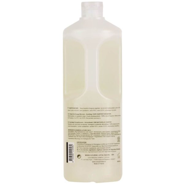 Gel de dus hranitor Rampal Latour Flori de Portocal, bio, 1 l Fashion