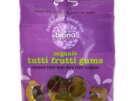 Jeleuri Tutti Frutti fara gluten Biona, bio, 75 g Hot on Sale