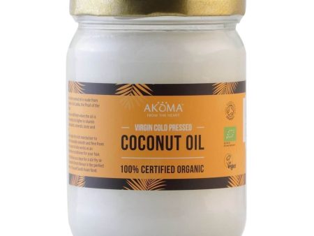 Ulei de cocos Akoma Skincare, extravirgin, presat la rece, bio, 500 ml Online Hot Sale