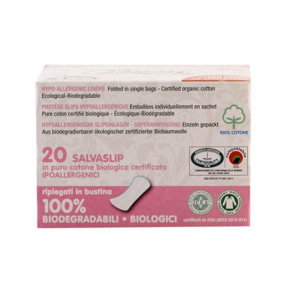 Absorbante individuale protej slip ultrasubtiri Vivicot din bumbac organic, bio, 20 buc Online