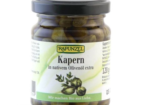 Capere in ulei de masline, bio, 120g Online Hot Sale