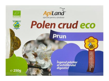 Polen Crud Apiland de Prun, bio, 250 g Online Hot Sale