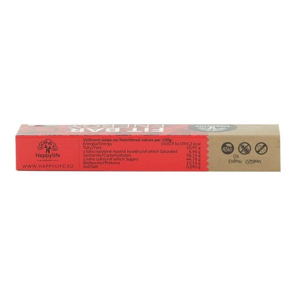 Baton vegan Fit Bar ENERGY Happy Life, bio, 42 g Supply