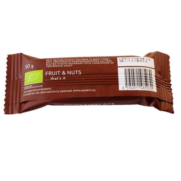 Baton Raw-Bite Cacao Bio 50g Discount