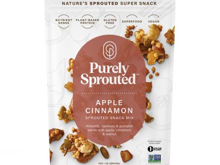 Apple Cinnamon Sprouted Nut and Seed Snack Mix Fashion